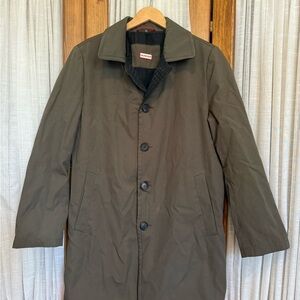 Hunter Green Trench Coat